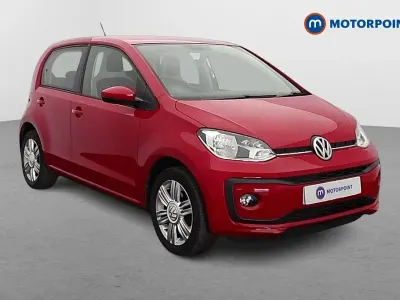 Used VW up! high up! 75 HP (55 kW) 2018 Red Hatchback