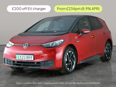 Used VW ID.3 Pro Performance 150 kW (204 HP) 2023 Red Hatchback