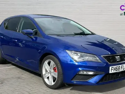 Used Seat Leon FR 150 HP (110 kW) 2019 Blue
