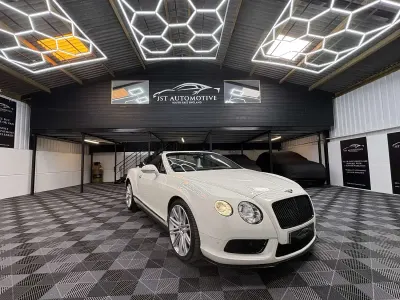 Used Bentley Continental GT Convertible 2013 White Cabriolet
