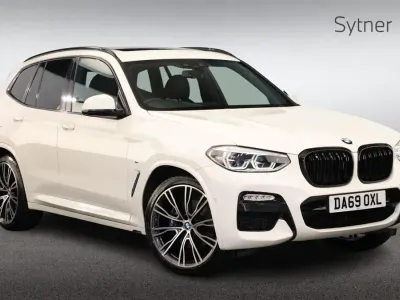 Used BMW X3 M Sport 190 HP (139 kW) 2019 White SUV