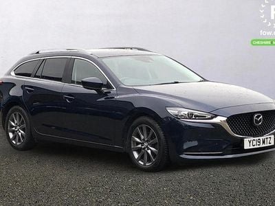 Used Mazda 6 145 HP (106 kW) 2019 Blue Estate