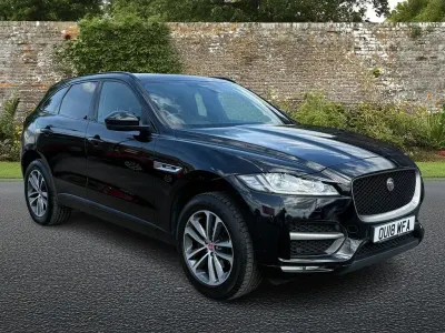 Used Jaguar F-Pace R-Sport 180 HP (132 kW) 2018 Black SUV