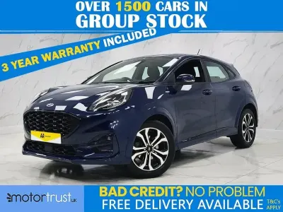 Usado Ford Puma ST-Line 125 HP (91 kW) 2021 Azul SUV