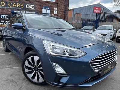 Begagnad Ford Focus Zetec 100 HK (73 kW) 2018 Blå Halvkombi