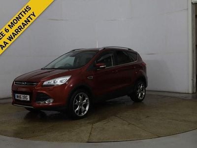 Used Ford Kuga Titanium X 180 HP (132 kW) 2016 Red SUV