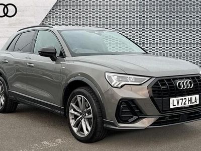 Grey Used 2022 Audi Q3 Black Edition SUV | £31,495 (Fair price)