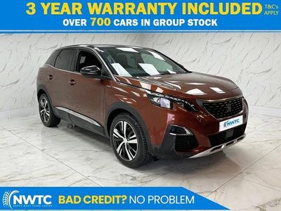 Begagnad Peugeot 3008 GT-line 120 HK (88 kW) 2018 Brun SUV