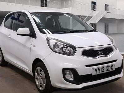 Used Kia Picanto 68 HP (50 kW) 2012 White Hatchback