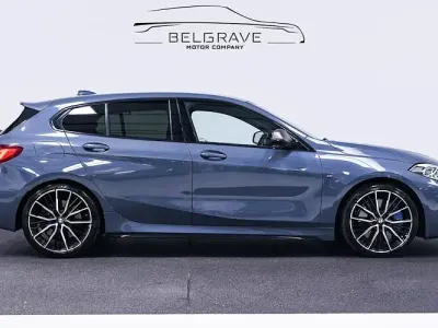 Used BMW M135 Comfort Edition 306 HP (225 kW) 2020 Grey Hatchback