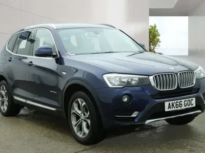 Begagnad BMW X3 xLine 2016 Blå SUV