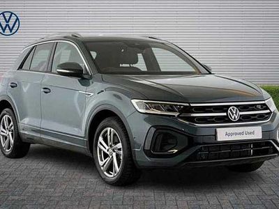 Used VW T-Roc R-line 150 HP (110 kW) 2025 Petrol blue SUV