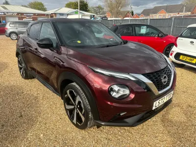 Used Nissan Juke Tekna 114 HP (83 kW) 2022 Red SUV