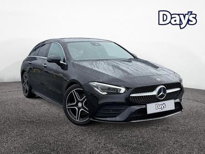 Used Mercedes CLA200 AMG Line Premium Plus 163 HP (119 kW) 2021 Black Estate