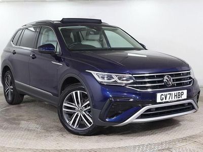 Used VW Tiguan Allspace Elegance 150 HP (110 kW) 2022 Blue SUV