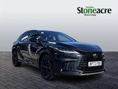 Used Lexus RX500h Sport Line 366 HP (269 kW) 2023 Black SUV