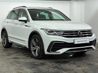 Used VW Tiguan R-line Edition 150 HP (110 kW) 2023 White SUV