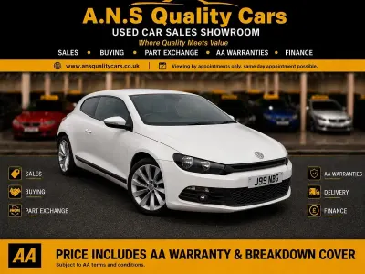 Used VW Scirocco GT 210 HP (154 kW) 2010 White Coupe