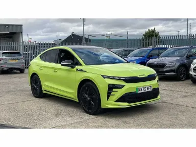 Used Skoda Enyaq iV vRS 250 kW (340 HP) 2026 Green SUV