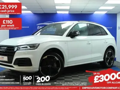 Usado Audi Q5 Black Edition 190 HP (139 kW) 2019 Branco SUV