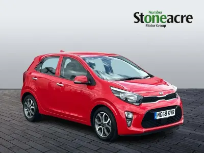 Used Kia Picanto 84 HP (61 kW) 2019 Red Hatchback