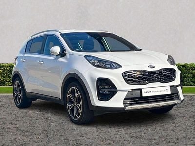 Used Kia Sportage GT-Line 116 HP (85 kW) 2022 White SUV