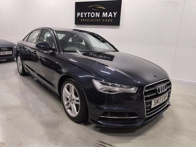 Blue Used 2017 Audi A6 S-Line Sedan | £10,650 (Fair price)