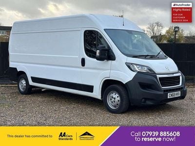 White Used 2018 Peugeot Boxer Van | £9,995 (Fair price)
