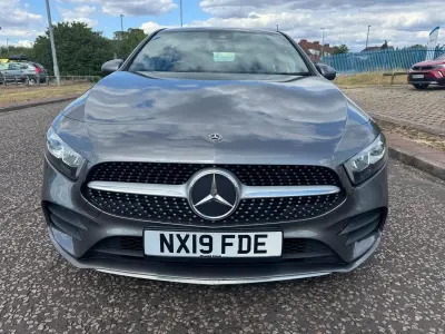 Used Mercedes A180 AMG line 116 HP (85 kW) 2019 Grey Hatchback