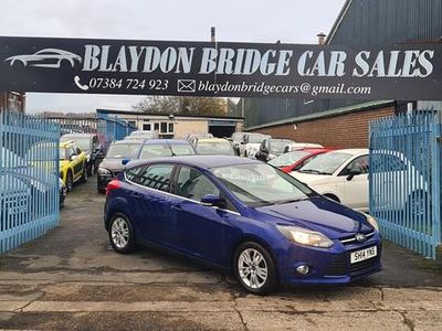 Blue Used 2014 Ford Focus Titanium Hatchback | £2,499 (Fair price)