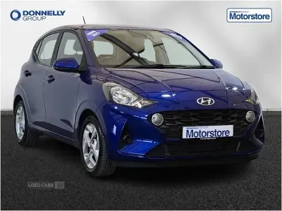 Used Hyundai i10 SE 67 HP (49 kW) 2022 Blue Hatchback