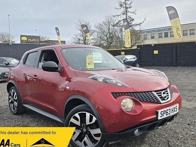 Used Nissan Juke N-TEC 115 HP (84 kW) 2013 Red SUV