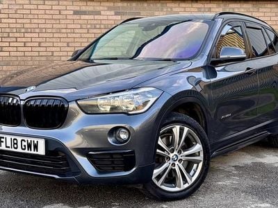 Grey Used 2018 BMW X1 Sport Line SUV | £10,995 (Fair price)
