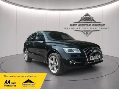 Used Audi Q5 S-line plus 2016 Black SUV