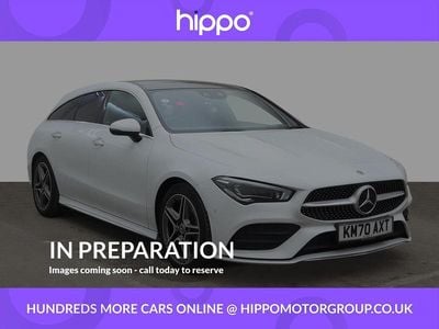 Begagnad Mercedes CLA220 AMG Line Premium Plus 2020 Vit Sedan