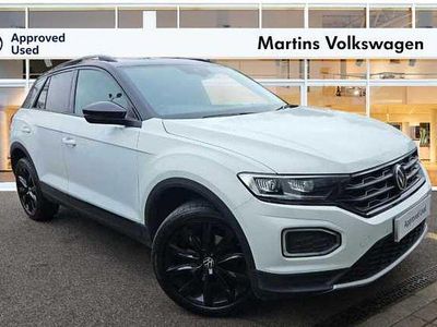 Used VW T-Roc Black Edition 150 HP (110 kW) 2021 White SUV
