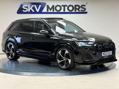 Black Used 2022 Audi SQ7 Advanced SUV | £57,175 (A bit pricey)