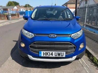 Used Ford Ecosport Titanium 125 HP (91 kW) 2014 Blue SUV