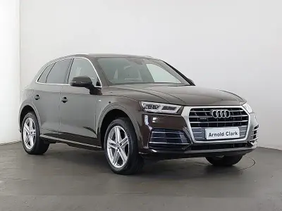 Begagnad Audi Q5 S-Line 190 HK (139 kW) 2018 Brun SUV