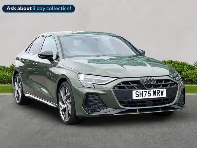 Used Audi A3 Black Edition 333 HP (244 kW) 2025 Green Sedan
