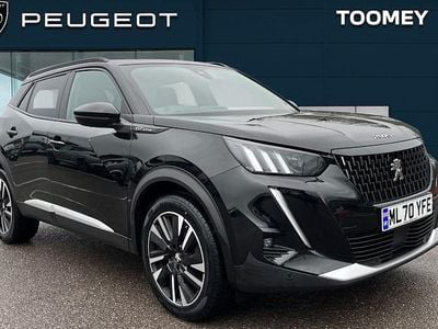 Used Peugeot 2008 GT-line 129 HP (94 kW) 2020 Black SUV
