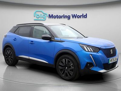 Used Peugeot e-2008 Premium 98 kW (134 HP) 2021 Blue SUV