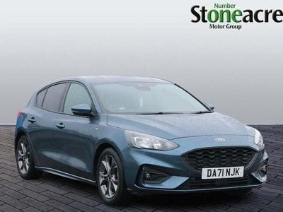 Blue Used 2021 Ford Focus ST-Line Hatchback | £12,947 (Good price)