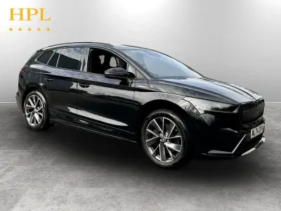 Used Skoda Enyaq iV SportlinePlus 210 kW (286 HP) 2024 Black SUV