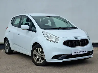Used Kia Venga 2019 White Hatchback