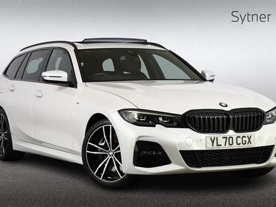 Used BMW 330 M Sport 282 HP (207 kW) 2021 White Estate