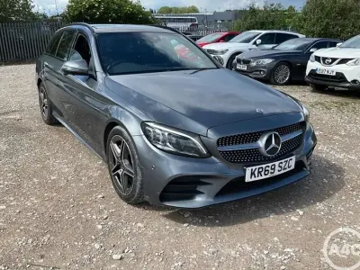 Used Mercedes C300 AMG Line Premium Plus 2019 Grey Estate