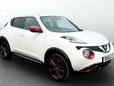 Used Nissan Juke Acenta Premium 117 HP (86 kW) 2015 White SUV