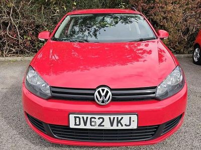 Used VW Golf VII S 2012 Red Estate
