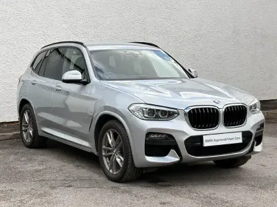 Used BMW X3 M Sport 187 HP (137 kW) 2021 Silver SUV
